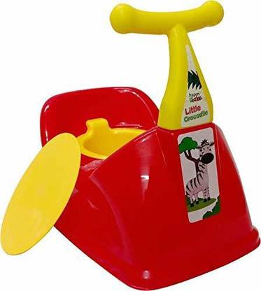 Nabhya Toilet Trainer Baby Potty Seat 1234 Scooter Designed With Removable Bowl & Closing Lid Potty Seat Potty Seat