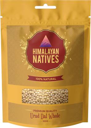 Himalayan Natives Organic White Urad Dal (Whole)
