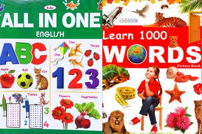 Learn 1000 Words Book , All In One Book
