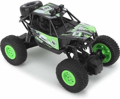 Kidzy big rechargeable OFF-ROAD CAR TOY & ROCK CLIMBING VEHICLE & MONSTER TRUCK with air RUBBER TYRE & RC - REMOTE control for BABY & KIDS & BOY & GIRL on ROAD & OFFROAD & ROCK use