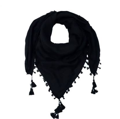 Blooming Faith Solid Cotton Blend Men & Women Scarf