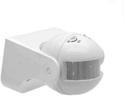 RISARYA 12V DC/AC,PIR MOTION SENSOR,180°,WALL MOUNT,POTENTIAL FREE RELAY,5A Wired Sensor Security System