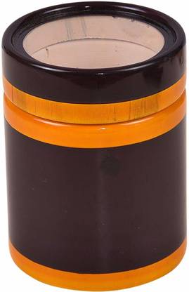 Smartcraft Masala Box, Spice Jars Wooden Storage Pouch