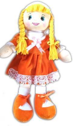 tgr RANI DOLL ORANGE  - 35 cm