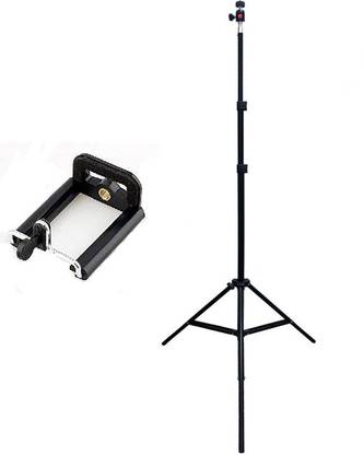 Sulfur 2.1m stand Tripod for Mobile Phone Camera, Tripod for Mobile Phone Stands for Video Recording, Phone Camera Stand for Mobile Shooting super quality tripod stand universal tripod stand fully tripod Tripod, Tripod Clamp