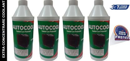 Autocool Radiator coolant Concentrate Anti-rust coolant Concentrate pack of 4 (4L) High-Mileage Engine Oil