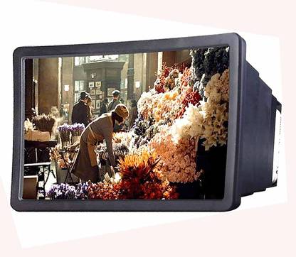 JANGI F2 Mobile Phone 3D Screen Magnifier Eyes Protection Enlarged Expander Support for All Android Phone (Colors May Vary) Video Glasses