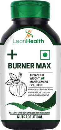 LeanHealth Burner Max Plus Weight Management Supplement, Boost Metabolism & Digestion