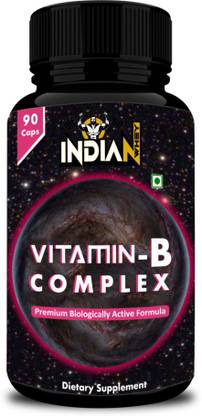 Indian Whey B-Complex Vitamins-B12, B1, B2, B3, B6, Biotin | B-Complex Supplement