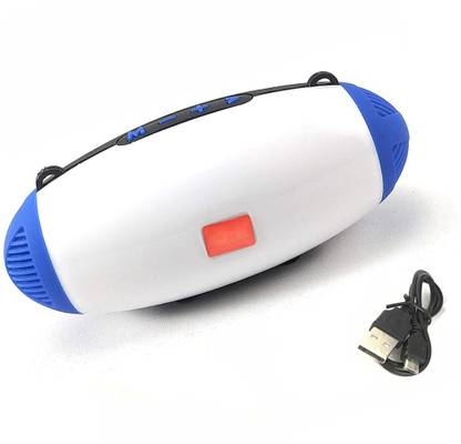 Wanzhow GT-123 Portable Splash-proof Speaker 6 Hour Backup High Definition Dynamic Sound Quality With Bass Ultra 3D Sound Speaker 5 W Bluetooth Speaker