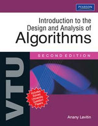 Introduction to Design & Analysis of Algorithms