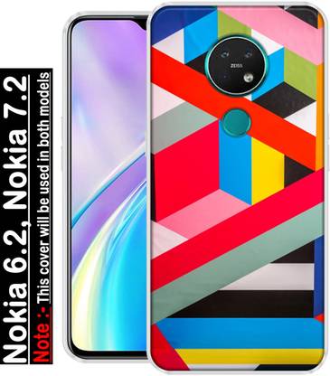 INDIALAND Back Cover for Nokia 6.2, Nokia 7.2