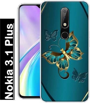 INDIALAND Back Cover for Nokia 3.1 Plus