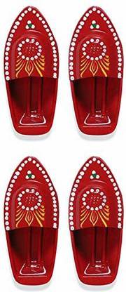 BG Bazzar 4pcs. Classic Hand PaintedPutt Putt Steam Toy ( Red )