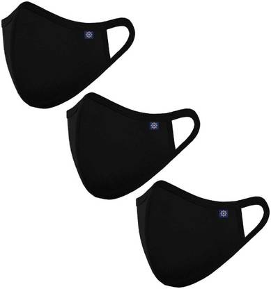 OCEAN RACE OCR-MASK-Black_Comb Cloth Mask With Melt Blown Fabric Layer