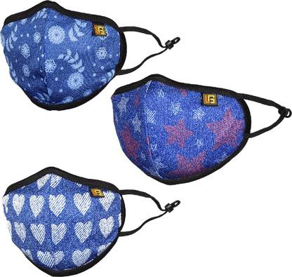 lemmon gross Comper Max LG-3011 Washable, Reusable Cloth Mask With Melt Blown Fabric Layer