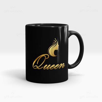 Gift Arcadia Queen Printed CoffeeMug, Ideal Gift for Couple, and Wife/Husband, Girlfriend/Boyfriend Ceramic Coffee Mug