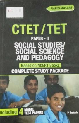 Unique Ctet / Tet Paper - 2nd Social Studies / Social Science And Pedagogy Based Of Ncert Books
