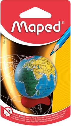 Maped Globe Single Pencil Sharpeners