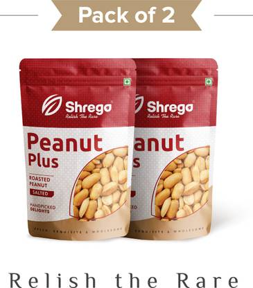 Shrego Peanut Plus Roasted Peanuts Salted