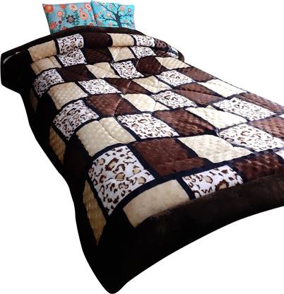 MUKHAKSH Printed Single Quilt for  Heavy Winter