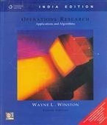 Operations Research 4th Edition