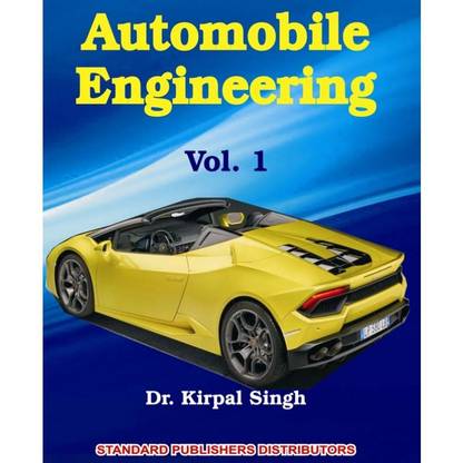 Automobile Engineering Vol 1 13th  Edition