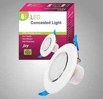 Joy LED Concealed Light 6 w (pack 12) Ceiling Light Ceiling Lamp