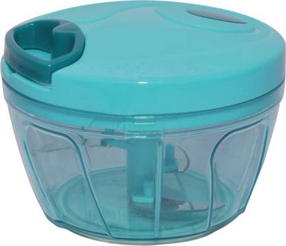 MULTIMAX Plastic Mini Handi Dori Chopper with 3 Stainless Steel Blades (450ml ) (Pack of qty-2) Vegetable & Fruit Chopper