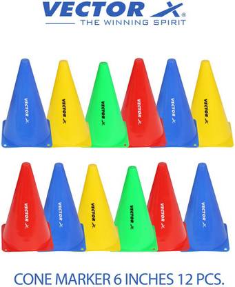 VECTOR X Cone Marker Pack of 12