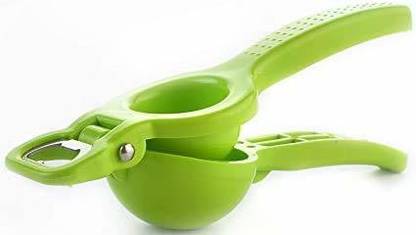Aveo Plastic - by Lemon Grass 2 in 1 BPA Free Lemon Squeezer with Bottle Opener Hand Juicer