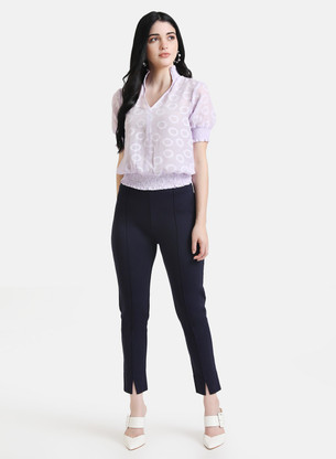 KAZO Dark Blue Jegging Price in India 