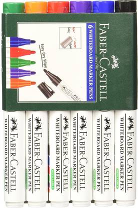 FABER-CASTELL whiteboard marker pens 6 pcs