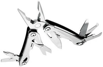 JUSTLY Multi Utility Plier (PILAS Tools, Silver) Multi Utility Plier
