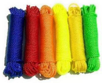 Mitali Nylon Rope - 12 feet, Pack of 1 Multicolor