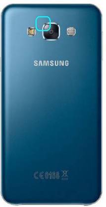 HEAVIN Back Camera Lens Glass Protector for Samsung Galaxy E7