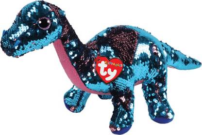 TY Toys Tremor - Dinosaur Flippables Regular Beanie Boo  - 15 cm