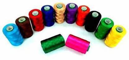 ASHA Soft Silk Thread for Beading, Tassel Making and Jewellery Making 