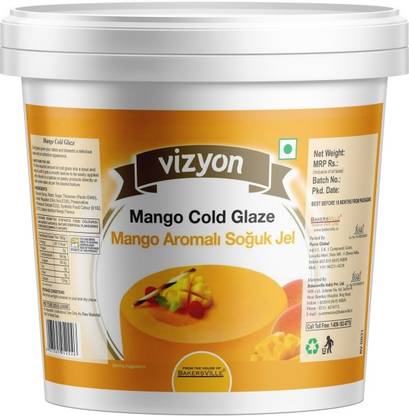 Vizyon Cold Glaze Mango Topper