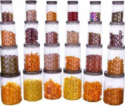 Senuca Plastic Pickle Jar  - 1500 ml, 650 ml, 350 ml, 250 ml