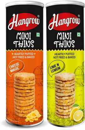 HANGROW Mini Thins Cheese Magic,Lime Cookies Biscuit