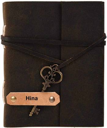 DI-KRAFT Handmade A5 Diary Unruled 200 Pages