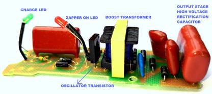 ASEAB HY402D High Voltage Mosquito Zapper Circuit Board Miscellaneous Electronic Hobby Kit