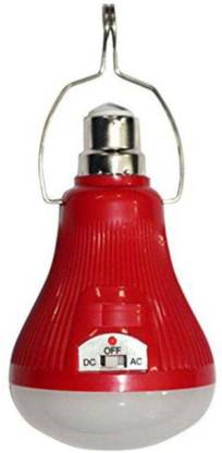 earthheven SALES Rechargeable AC/DC Bulb 25W Bulb Emergency Light (Red) 1 hrs Bulb Emergency Light