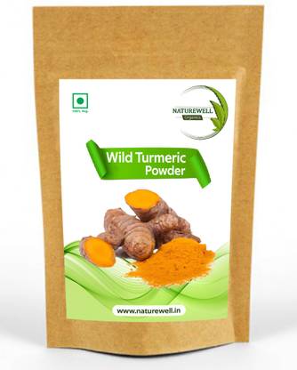 Naturewell Wild Turmeric/ Jangli Haldi (500 gm ) - Kasthuri Turmeric (Manjal)- (CIRCUMA AROMATICA POWDER)
