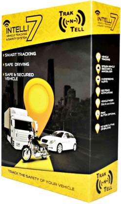 Trak N Tell Intelli7 GPS Tracker for Mahindra Car & Bike With Engine Immobilizer and SIM WIth(3 Yrs Subscription) GPS Device