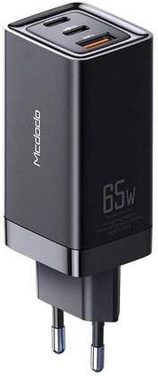 Mcdodo 65W GaN Fast Charger Quick Charge 4.0 3.0 AFC SCP USB PD Charger for Macbooks, Laptops, Tablets, iPads, Gaming Console & Phones 65 W Adapter