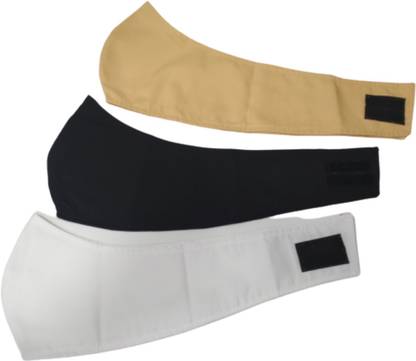 Priority FaceTurban Mask for Sikhs Sardarji Singh Mask with Closing Pack-3 Beige White Black Cloth Mask