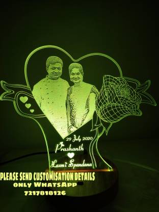 AAPKA MARKET Acrylic Table Photo Frame