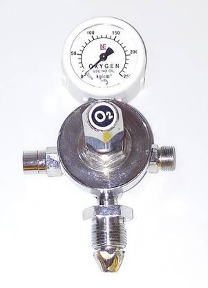 Meditech OXYGEN REGULATOR SINGLE STAGE SINGLE GAUGE Respiratory Exerciser